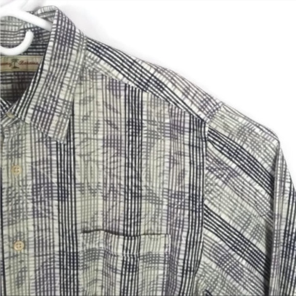 Tommy Bahama Long Sleeve Tropical Shirt Button Up Large Business Casual Beach - Picture 4 of 8